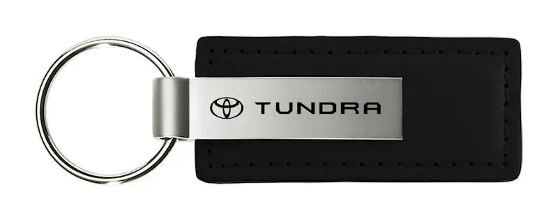 Toyota Tundra Leather Keychain (Black) 1