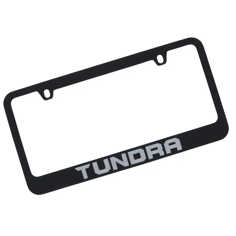 Toyota Tundra License Plate Frame (Black) 1