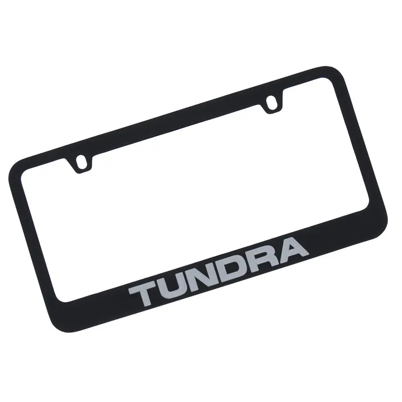 Toyota Tundra Logo License Plate Frame (Black) 1