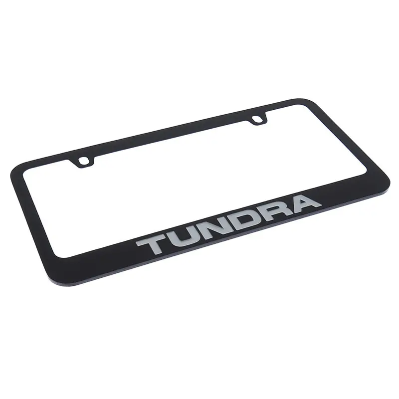 Toyota Tundra Logo License Plate Frame (Black) 2