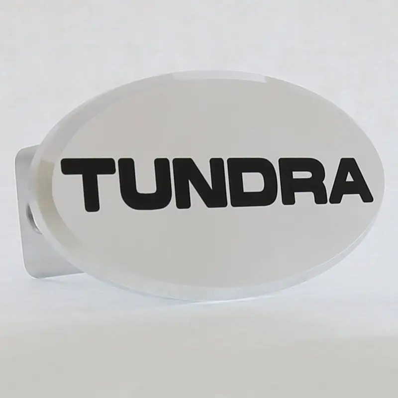 Toyota Tundra Oval Hitch Cover (Chrome) 1