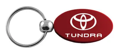 Toyota Tundra Oval Key Fob (Burgundy) 1