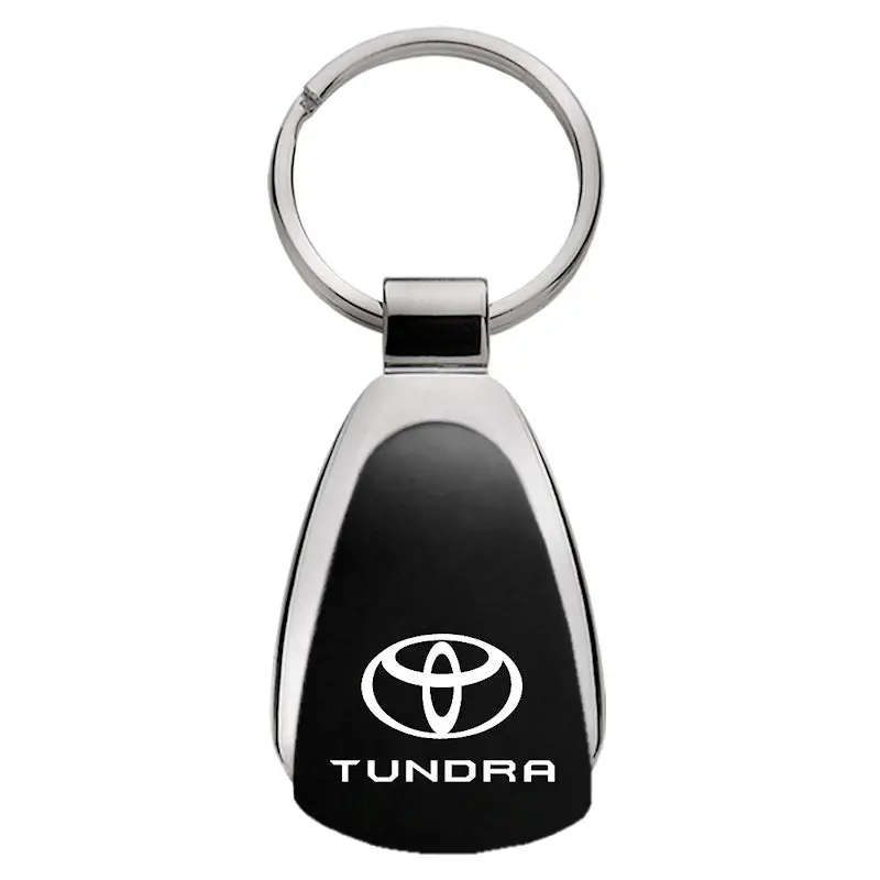 Toyota Tundra Tear Drop Key Ring (Black) 1