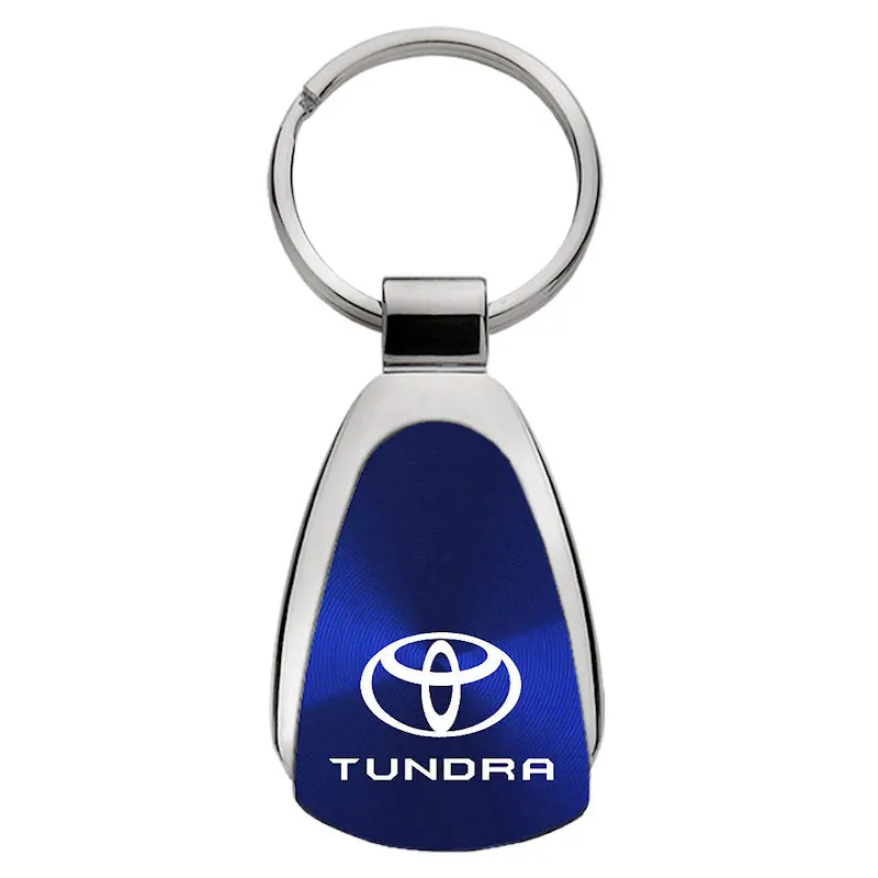 Toyota Tundra Tear Drop Key Ring (Blue) 1
