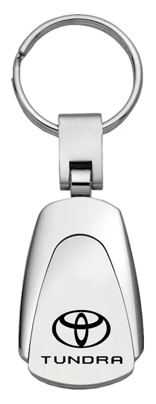 Toyota Tundra Teardrop Key Chain (Silver) 1