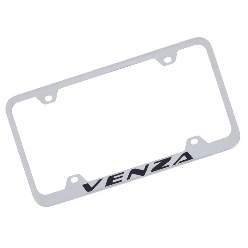Toyota Venza Wide Body License Plate Frame (Chrome) 1