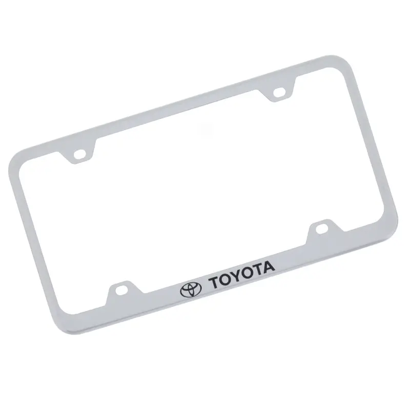Toyota Wide Body License Plate Frame (Chrome) 1