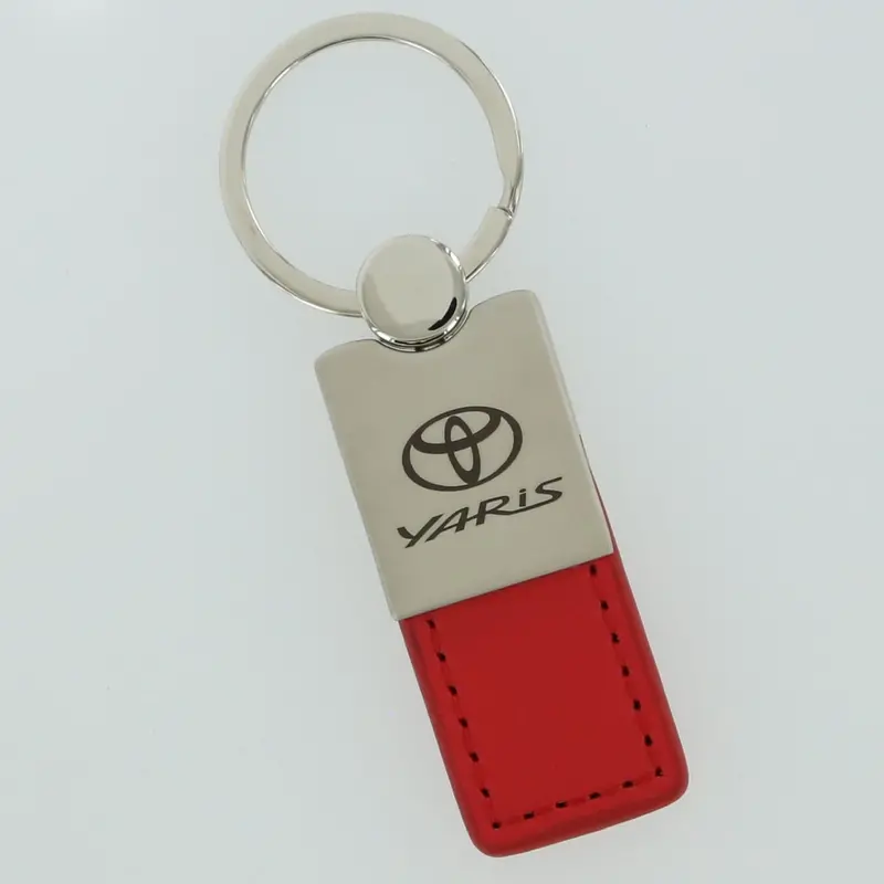Toyota Yaris Leather Key Ring 1