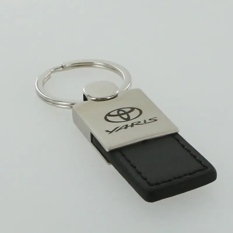 Toyota Yaris Leather Key Ring 2