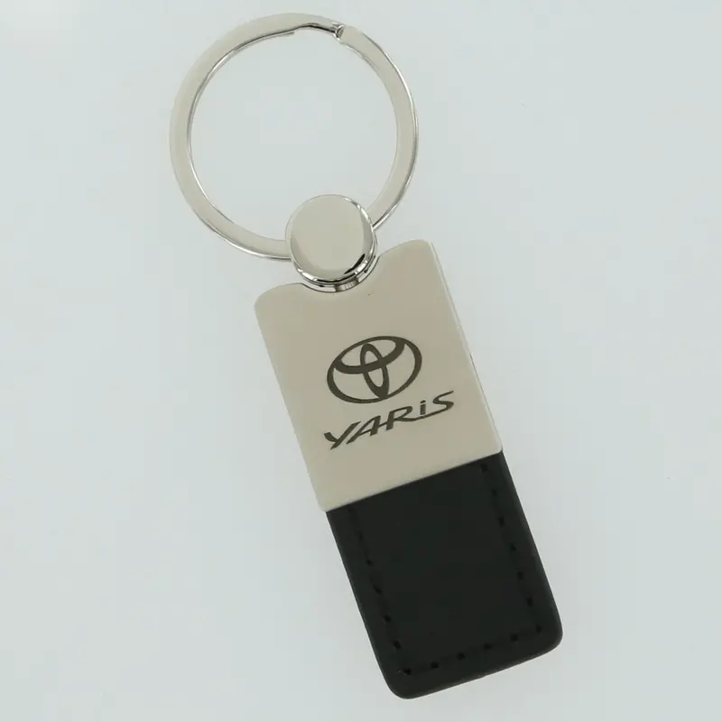 Toyota Yaris Leather Key Ring 3