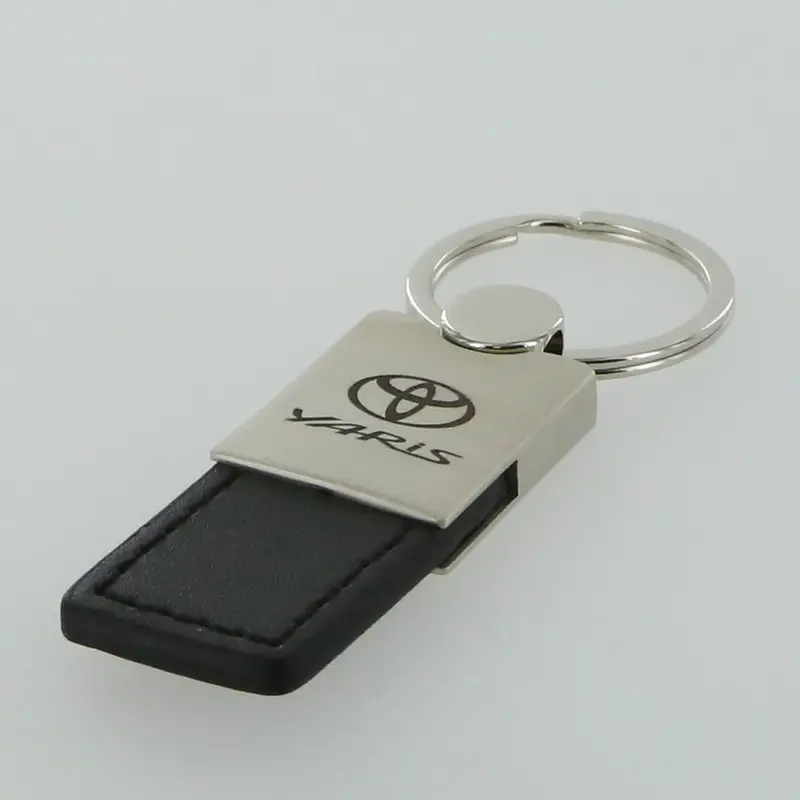 Toyota Yaris Leather Key Ring 3