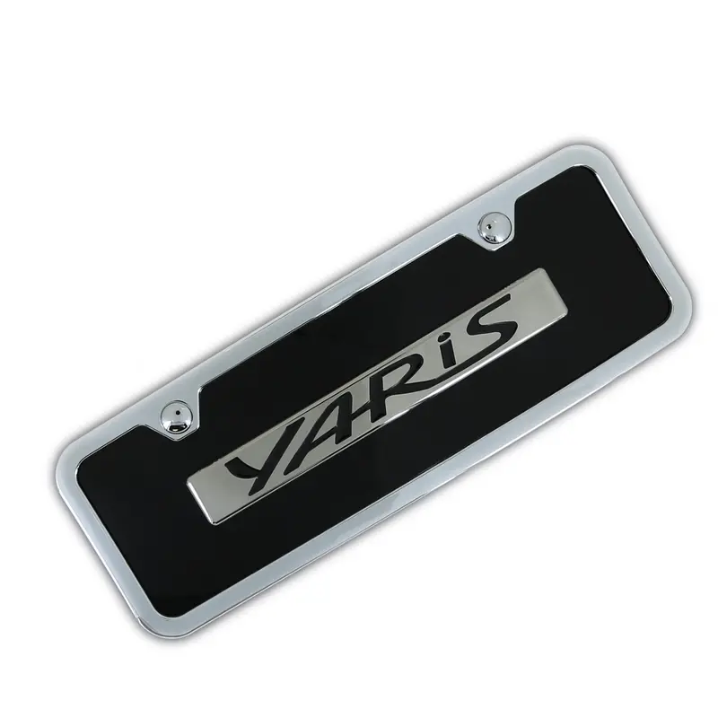 Toyota Yaris License Plate Kit (Black) 1