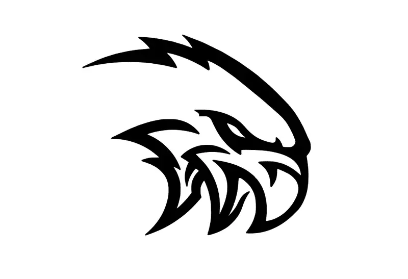 Trackhawk Track Hawk Logo Vinyl Sticker Decal 2" 4" 6" 8" 10" 12" Multiple Colors 1