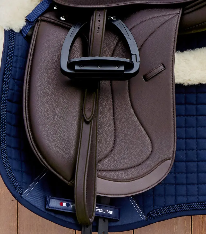 Traditional Stirrup Leathers Dark Havana 2