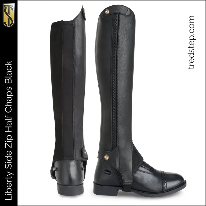 Tredstep Liberty Side Zip Half Chaps 1