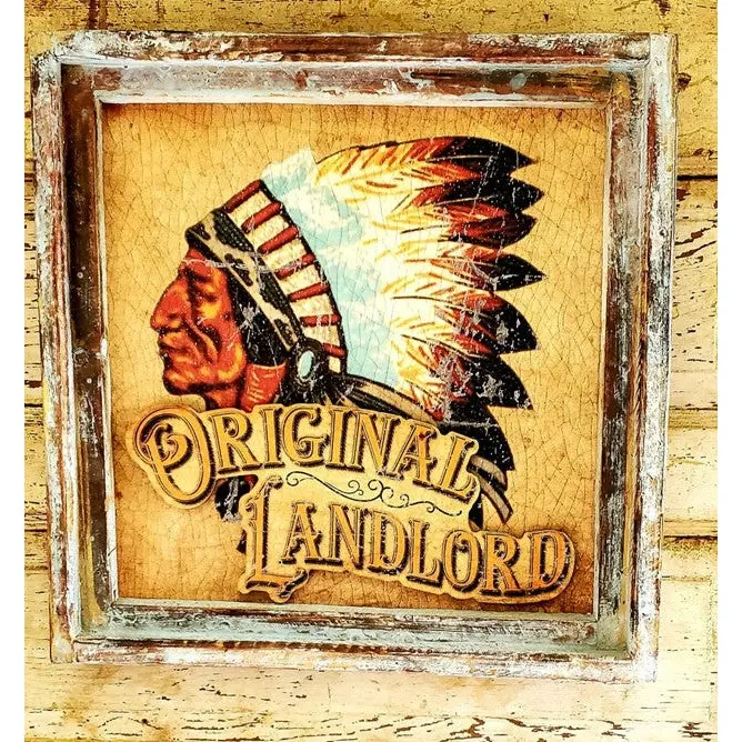 Troublemaker Original Landlord Canvas Artwork 1