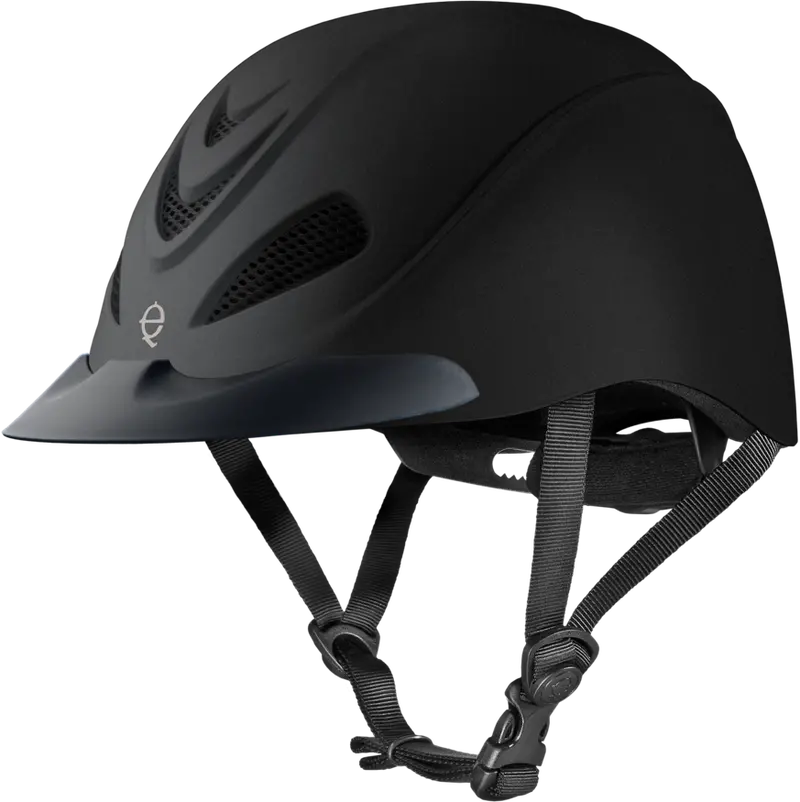 Troxel Liberty Riding Helmet-Black Duratec 1