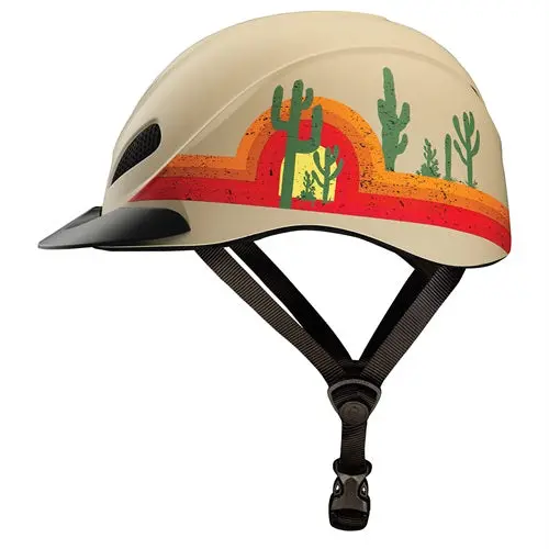Troxel Southwest Sunrise Rebel Helmet 3