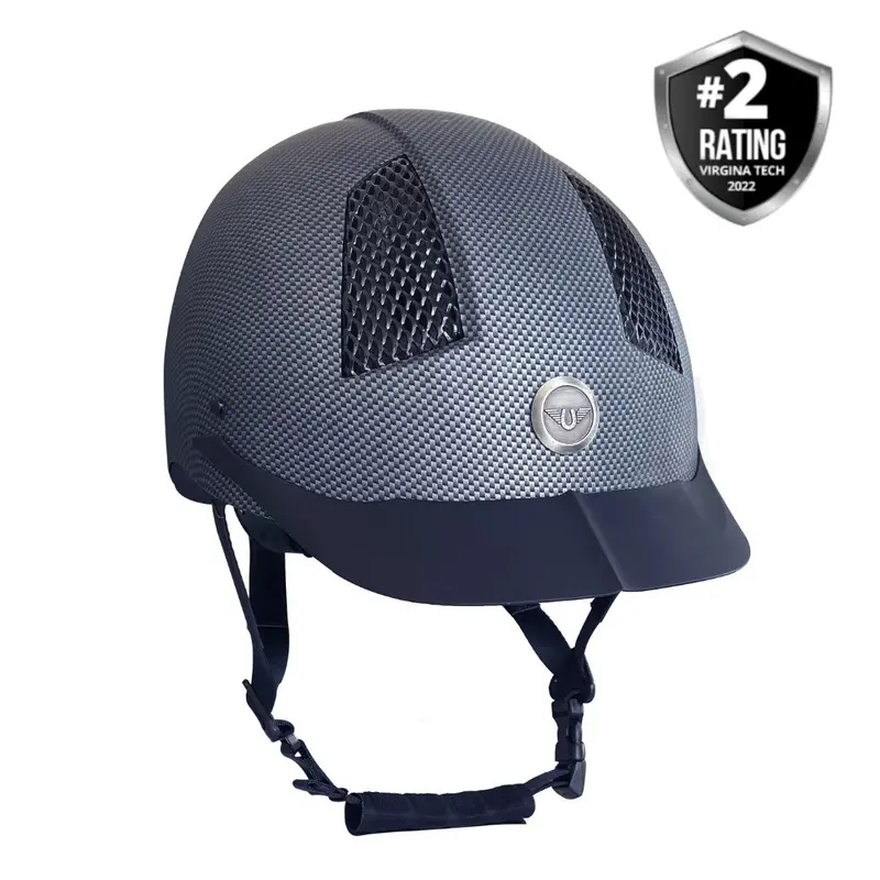 Tuffrider Starter Carbon Fiber Print Helmet 1