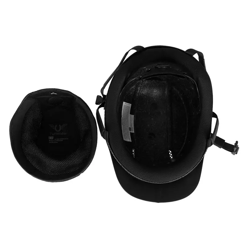 Tuffrider Starter Carbon Fiber Print Helmet 2