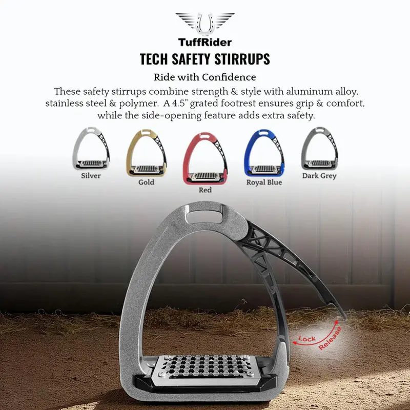 Tuffrider Tech Safety Stirrups 4