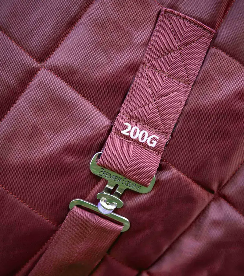 Tuscan Stable Rug 200G Burgundy 4