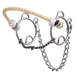 Twisted Wire Snaffle Combination Bit 1