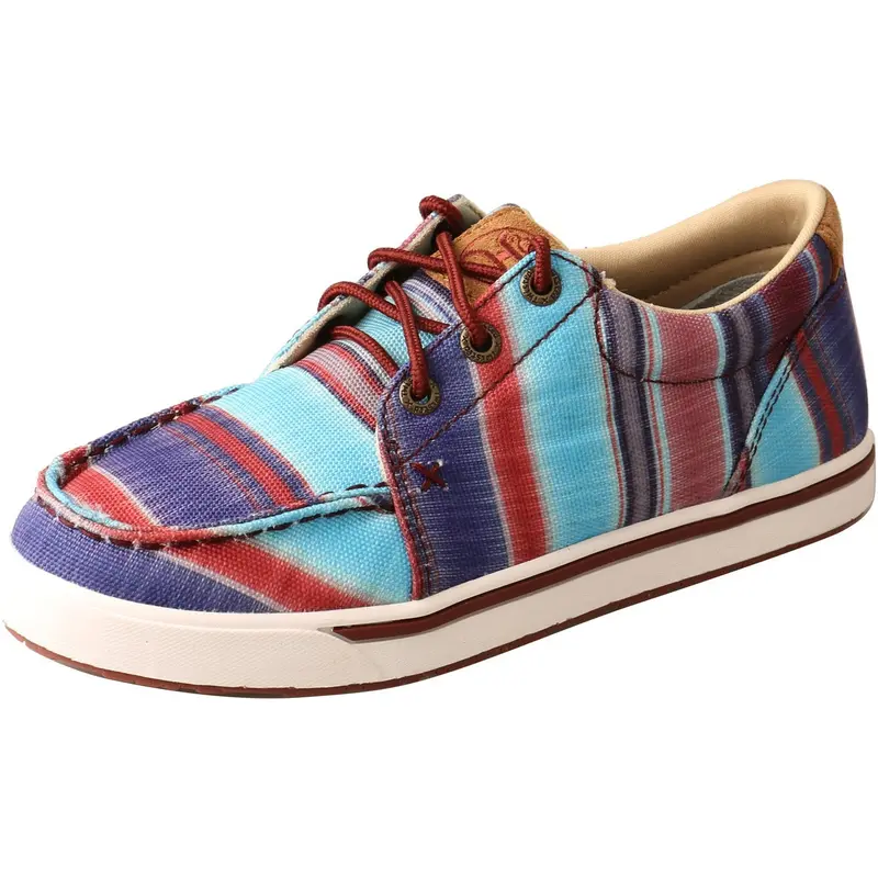 Twisted X Kid's Hooey Loper-Blue Multi 1