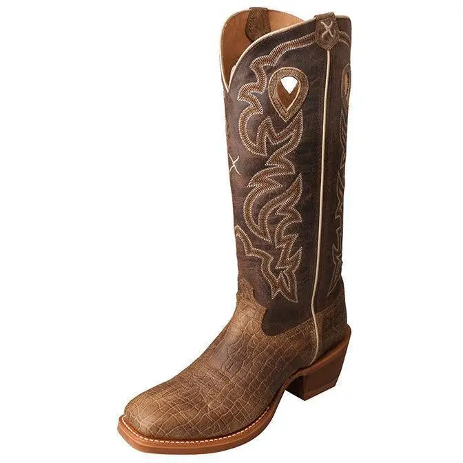 Twisted X Men's Buckaroo Boot-Crazy Horse Taupe 1