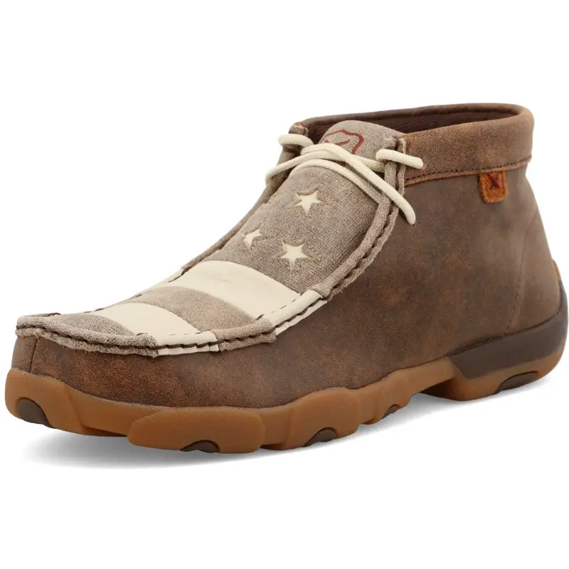 Twisted X Men's Stars And Stripes Chukka Driving Moc 1