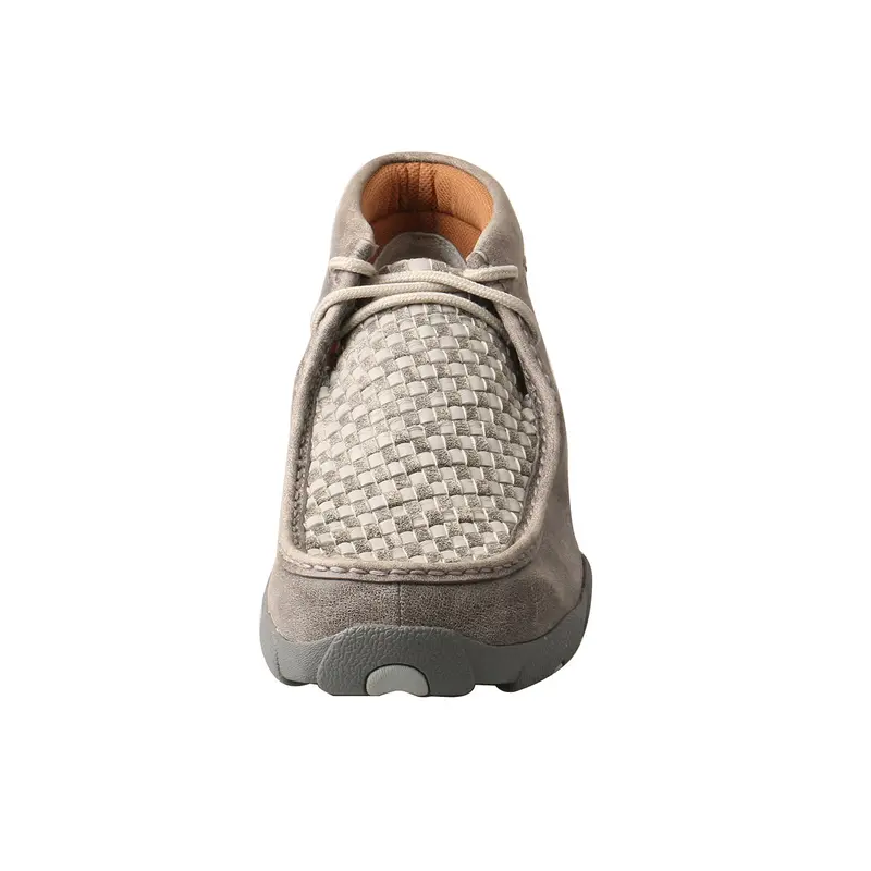 Twisted X Men's Woven Grey And Grey Chukka Driving Moc 5