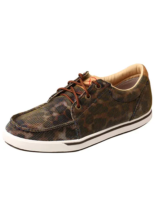 Twisted X Women's Casual Moc-Leopard 1