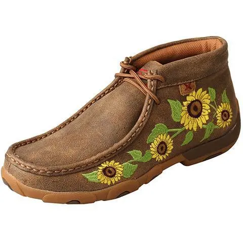 Twisted X Women's Chukka Driving Moc-Bomber/Multi 1