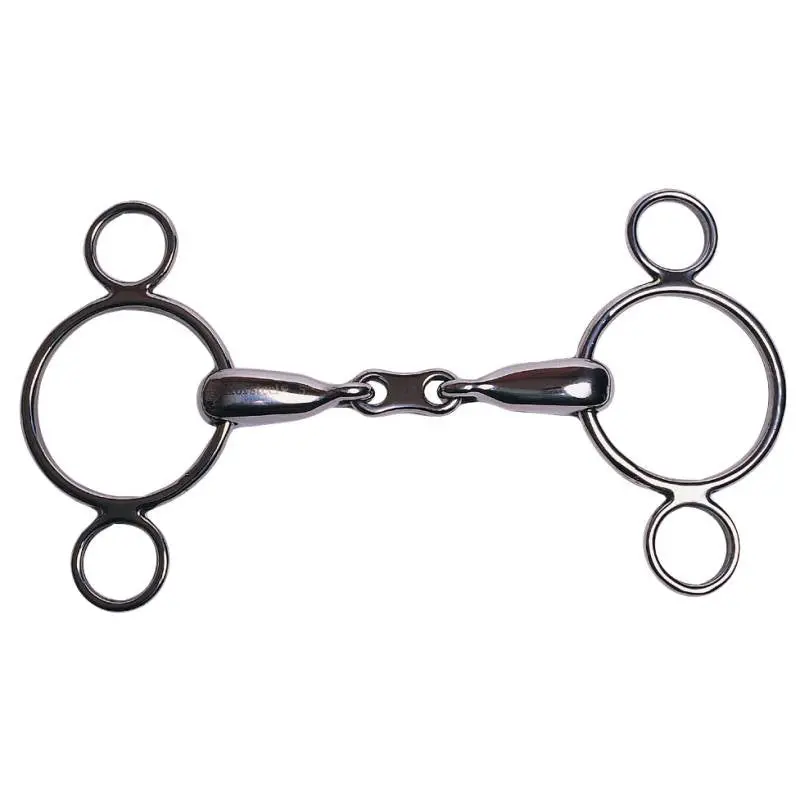 Two Ring French Link Elevator Gag Bit 1