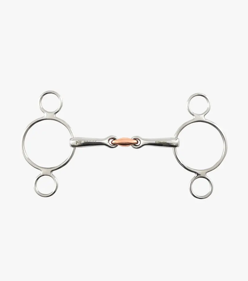 Two Ring Gag With Copper Lozenge 1