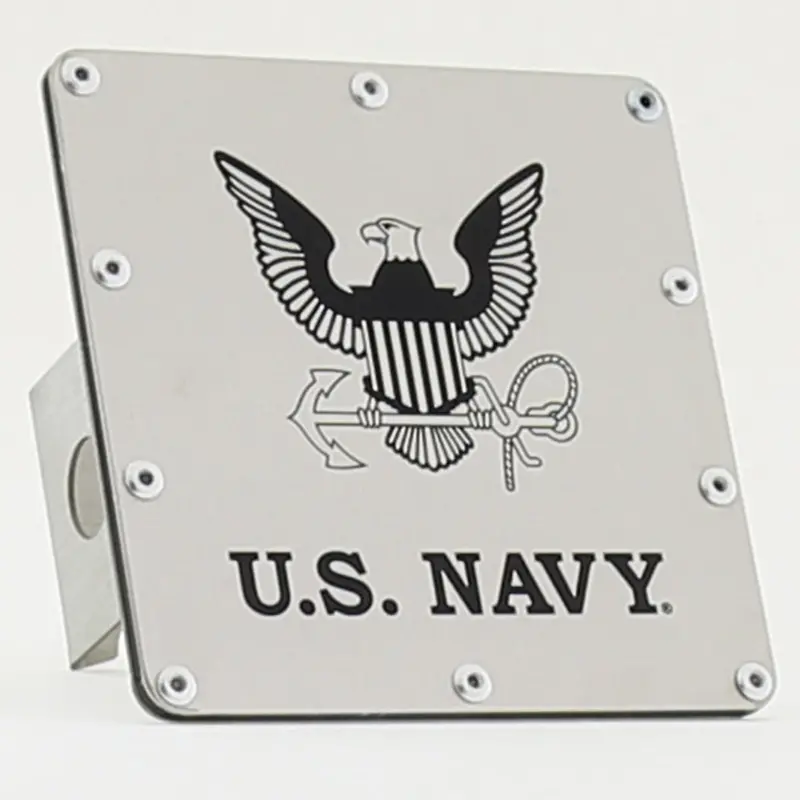 U.S. Navy Eagle Logo Hitch Cover 1