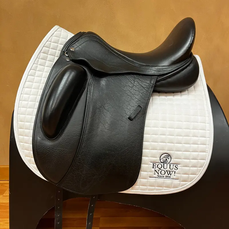Used Borne Sdd Dressage Saddle 17.5" Medium Wide/Wide 1