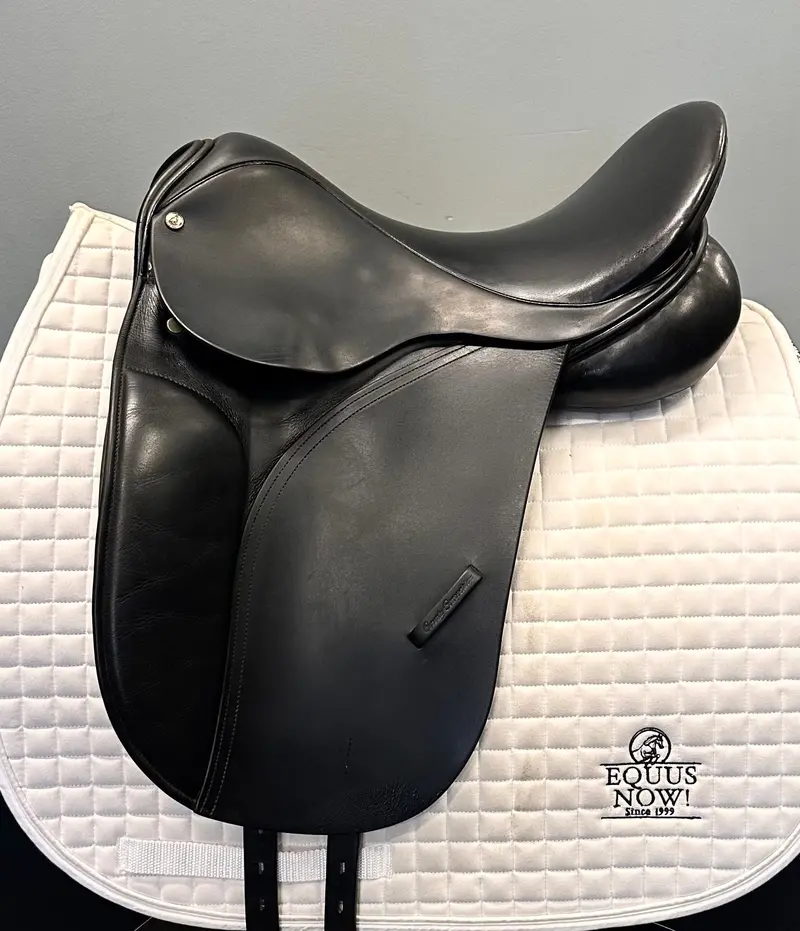 Used County Dressage Saddle 17" Narrow Tree 1