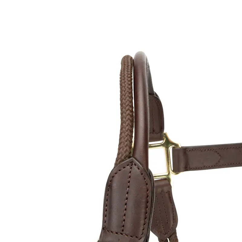 Velociti Lusso Soria Control Leather Headcollar 8
