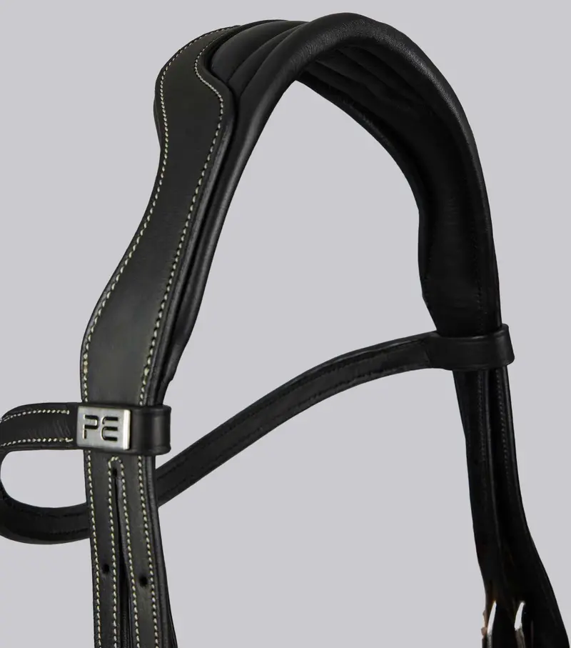 Veneto Anatomical Snaffle Bridle Black 2