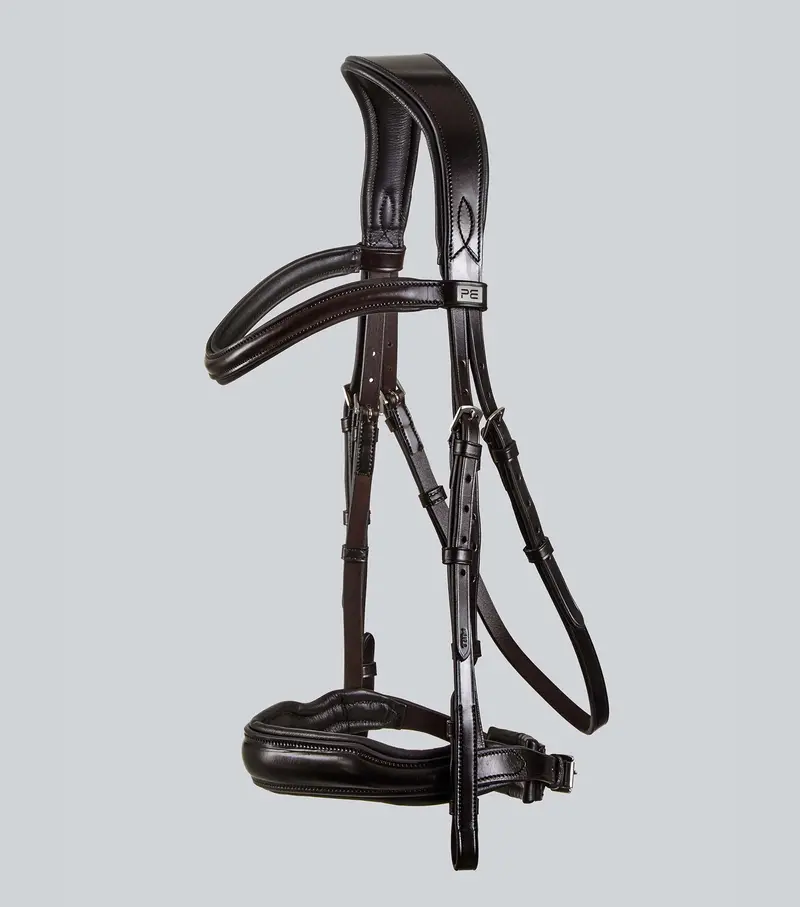 Verdura Anatomic Snaffle Bridle Brown 4