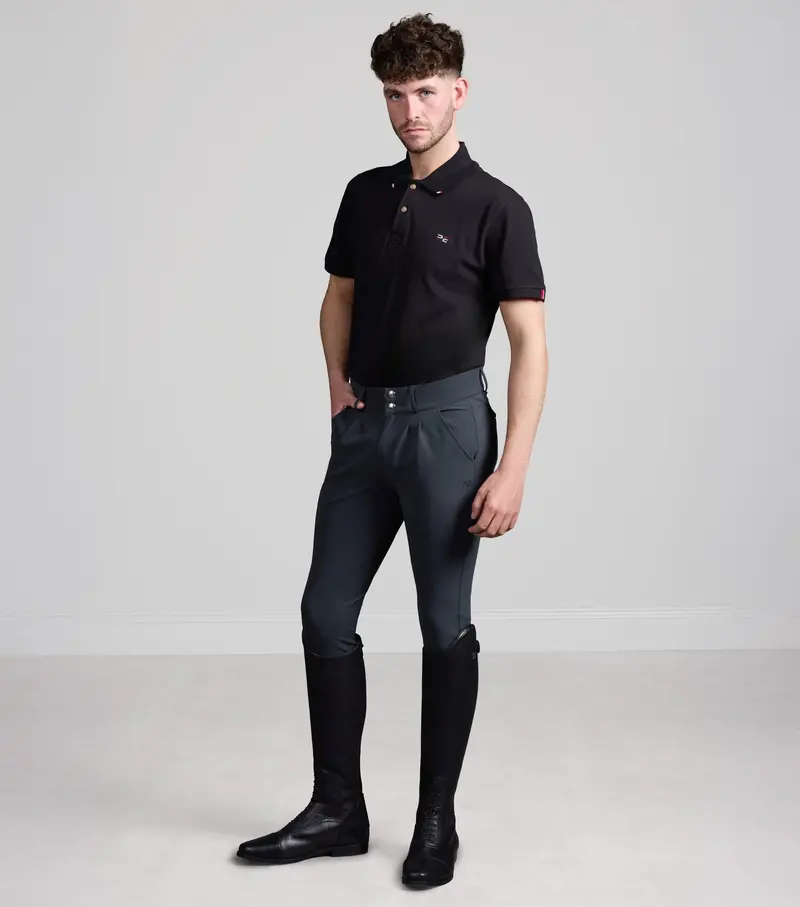 Verismo Men's Gel Knee Riding Breeches Anthracite 1