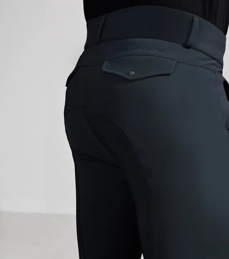 Verismo Men's Gel Knee Riding Breeches Anthracite 3