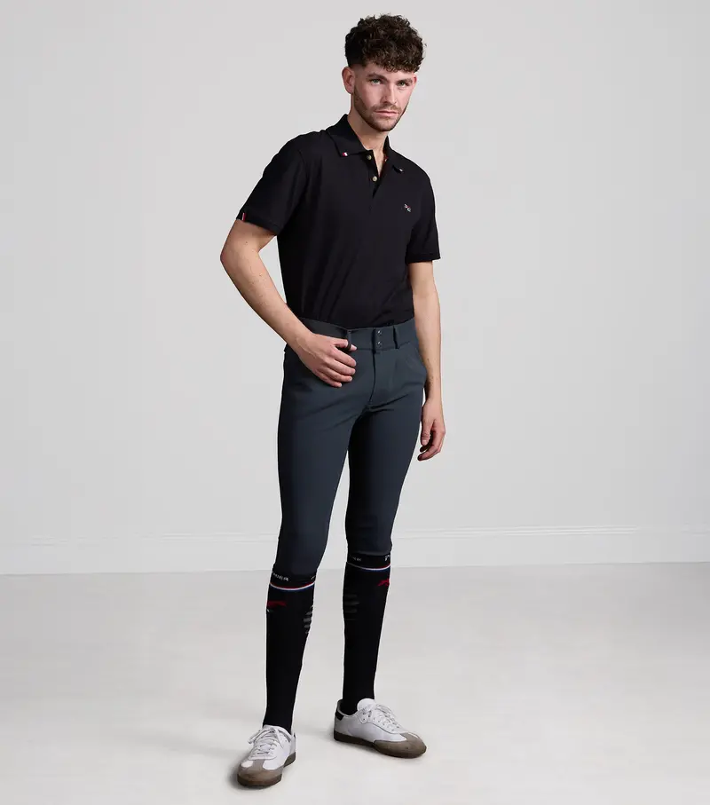 Verismo Men's Gel Knee Riding Breeches Anthracite 6