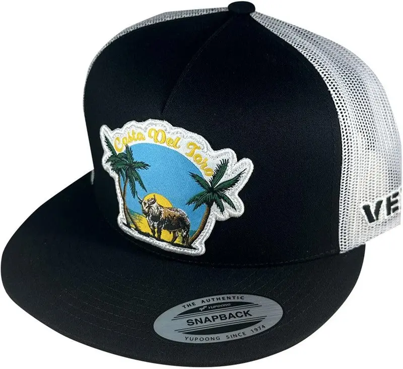 Vexil Costa Del Toro Black And White Ball Cap 1