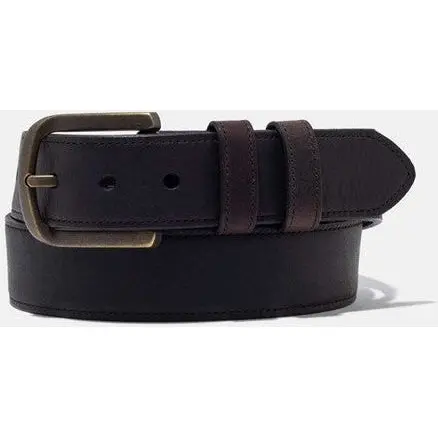 Vintage Bison Calhoun Belt-Dark Chocolate 1