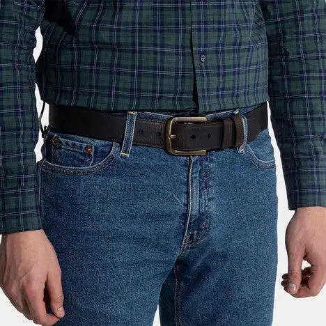 Vintage Bison Calhoun Belt-Dark Chocolate 6