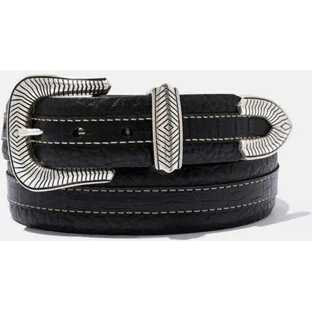 Vintage Bison Coloma Belt-Black 1