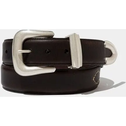 Vintage Bison Dalton Belt-Dark Chocolate 1