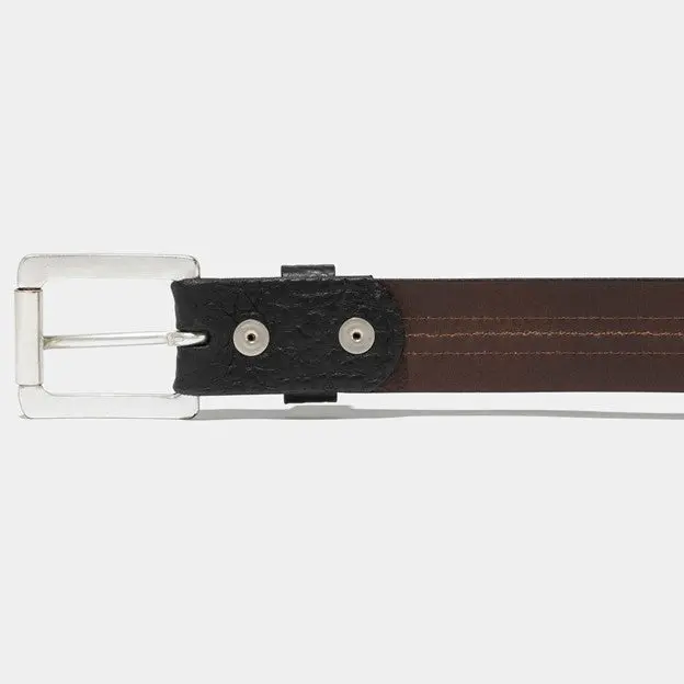 Vintage Bison Loretto Belt-Black 2